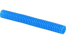 Гофрированная труба Рувинил 25 мм ПНД синяя для МПТ 50 м 22500С