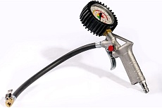 Пистолет для накачки шин 27G с фитингом &quot;рапид&quot; и манометром, FG Fratelli Ghiotto МБ000018467