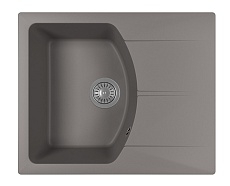Кухонная мойка Florentina Паола 62 см серый шелк FG, 20.470.A0620.307