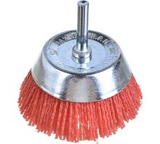 Щетка-крацовка чашечная (75 мм, полимерная проволока) GROSSMEISTER 021078001