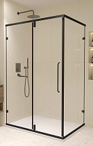 Душевой уголок RGW Classic CL-046B 100x90 прозрачное, черный 350904609-14