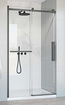 Душевая дверь Vincea Сomo Soft VDS-1CS120CLGM 120x195 оружейная сталь, прозрачная