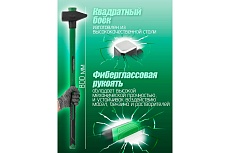 Кувалда Rockforce с фиберглассовой ручкой и резиновой противоскользящей накладкой (3000гр.,L ручки-800мм) RF-T7630(56676)