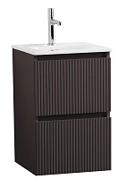 Тумба с раковиной BelBagno Uno-Mini 40 см Темно-серый матовый