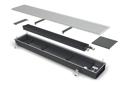 Встраиваемый в пол конвектор Varmann Ntherm N 230.110.2000 RR U EV1