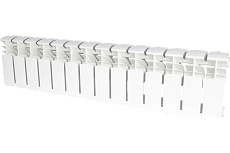 Биметаллический радиатор Rommer Plus BM 200 14 секций RG008UKJVMHSOI