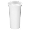 Раковина Duravit White Tulip 2702500070 50 см белый без перелива, без отверстия под смеситель