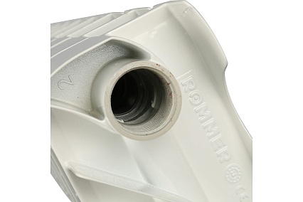 Алюминиевый радиатор Rommer Plus 500 12 секций RAL9016 89567