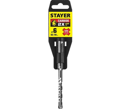 Бур Stayer Professional 6х110 мм, SDS-plus 2930-110-06_z02