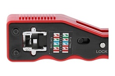 Клещи обжимные для сквозных разъемов Yato RJ45 и RJ45 YT-22440