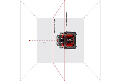 Профессиональный лазерный нивелир ADA ROTARY 400 HV SERVO А00458_2020