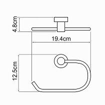 Вешалка для полотенец WasserKRAFT Donau K-9460