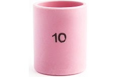 Сопло керамическое TIG Инсвартех 17-18-26 54N для газовой линзы №10, 10 шт IST0186