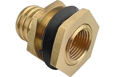 Штуцер для бочки HG 1/2&quot; ВР х 3/4&quot; НР х 25 мм 1897810