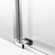 Душевая дверь Vincea Stella VDS-1ST120CGB 120x200 черный, тонированная
