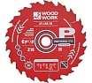 Диск пильный по дереву 165x20x1.6/1.1 мм, A=18° ATB + 8° SHEAR Z=18 WOODWORK 27.165.18