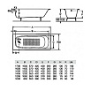 Чугунная ванна Roca Continental 21290200R 160x70 без антискольз. покрытия