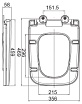 Крышка-сиденье BelBagno Romano BB2112SC с микролифтом