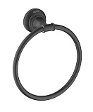 Полотенцедержатель Aquatek Классик AQ4512MB черный матовый