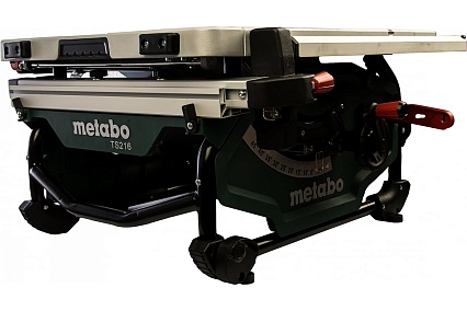 Дисковая настольная пила без ножек Metabo TS 216 Floor 600676000