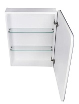 Зеркальный шкаф Style Line Каре 60 см с подсветкой, белый СС-00002274