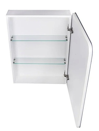 Зеркальный шкаф Style Line Каре 60 см с подсветкой, белый СС-00002274