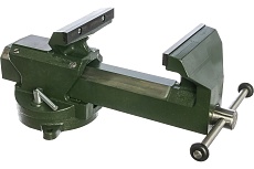 Профессиональные слесарные поворотные тиски Дело Техники ТСМ-180 392480