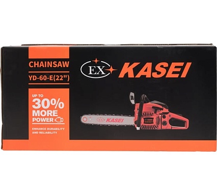 Цепная бензопила Ex Kasei 2.5 кВт, 3.4 л.с., шаг цепи 0.325, с чехлом YD-60-E-22