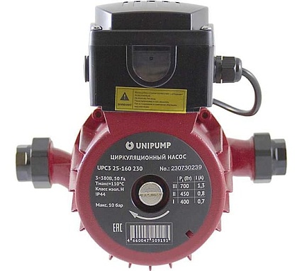 Циркуляционный насос (отопление) UNIPUMP UPC3 25-160 230 61966