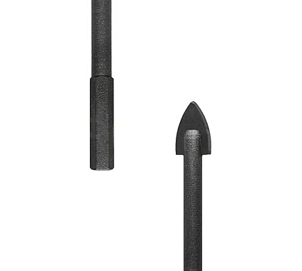 Сверло перьевое по керамике и стеклу 3 мм, 2 грани S.E.B. 405CL-K03