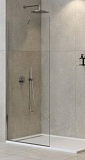 Душевая перегородка Cezares LIBERTA-L-1-TB-125-C-Cr 125x195 прозрачная, профиль хром