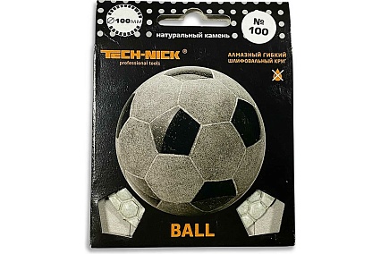 Круг алмазный гибкий шлифовальный АГШК BALL (100x2 мм; Р100) TECH-NICK 128.120.6735