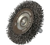 Щетка дисковая 40х10 мм, с хвостовиком, сталь Faster Tools 3491