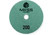 Алмазный гибкий шлифовальный круг MKSS Toolbox MK2604 АГШК Ø100 Р200 для мокрой шлифовки MKSS MK26040200