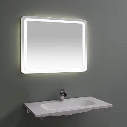 Зеркало De Aqua Смарт 90 см, с подсветкой