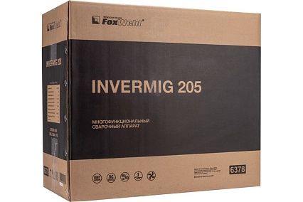 Сварочный полуавтомат Foxweld Invermig 205 6378