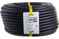 Рукав резиновый для газосварки ГОСТ 9356-75 ТИП I- для газа (9 мм; 6.3 атм.; 2 красных полосы; бухта 50 м) Andycar H46