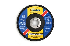 Круг лепестковый торцевой конический Т29 Р150, 125х22 мм, Zirconia KATANA KUBIS 07-00-3915