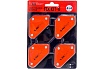 Набор угольников магнитных FIX KIT-4 4 шт., 45/90/135 град, усилие 4х4 кг Foxweld 5391