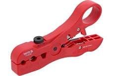 Съемник изоляции Yato 125мм RG59, RG6, RG7, RG11с режущими элементами YT-22760