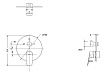 Смеситель для душа Bravat Rhein PB8429564BW-3-ENG черный