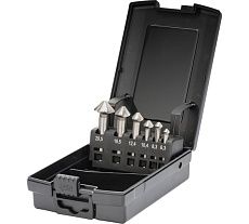 Набор зенковок 90 градусов, 6.3-20.5 мм, HSS-G, 6 шт RUKO 102790RO