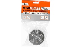 Коронка алмазная по стеклу и керамике (75 мм; 56/30 мм) NOVOCRAFT KAC075056301