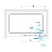 Шторка для ванны RGW SC-22B 03112212-14 120x150 черный, прозрачное