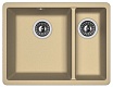 Кухонная мойка Florentina Вега 33.5x16 см, капучино FSm