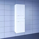 Шкаф пенал Санта Лондон 50 см подвесной, белый
