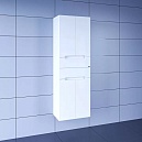 Шкаф пенал Санта Лондон 50 см подвесной, белый