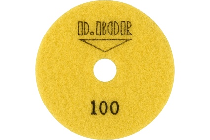 Алмазный гибкий шлифовальный круг STONE-WET+DRY 100 мм, №100 D.BOR D-S-WD-100-0100