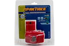 Аккумулятор (14.4 В; 1.5 А*ч; NiCd) для инструментов MAKITA блистер Практика 032-126