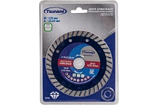 Диск алмазный по бетону 125x22.23x10 мм, Turbo Tsunami DD0003125022010